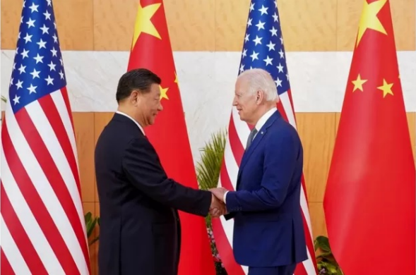 习近平与拜登正式会⾯引⼈关注