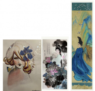 2023年女性主题国际画展在多伦多举行