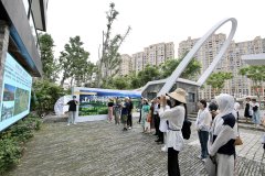 村址新建再现繁华 华文媒体领略山根音乐艺术小村风情