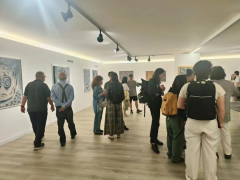 中国油画家吴轲阳国际巡展第二场精彩亮相米兰