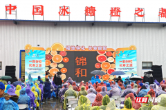 甜蜜上新！麻阳“锦和冰糖橙”新品正式发布